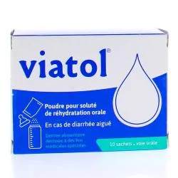 Viatol poudre pour soluté de réhydratation orale 10 sachets