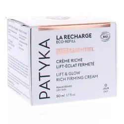 Crème Riche Lift essentiel - Crème lift-éclat fermeté bio recharge 50ml