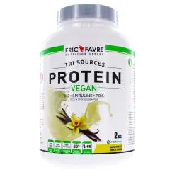 ERIC FAVRE Tri sources Protein Vegan Saveur Vanille 2kg