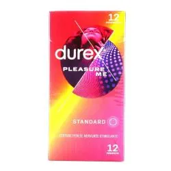 DUREX Pleasure Ultra - Préservatifs ultra Perlée 12 préservatifs