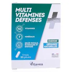 NUTRISANTE Multi vitamines défense x30 gélules