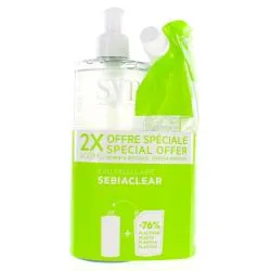 SVR Sebiaclear Eau micellaire eau micellaire 400ml + recharge 400ml
