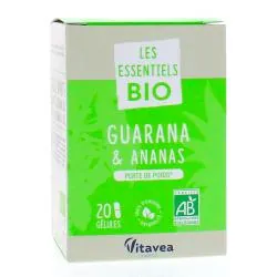 VITAVEA Les Essentiels Bio Guarana & Ananas 20 gélules