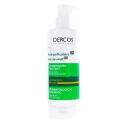 VICHY Dercos Anti-Pelliculaire DS Shampooing Traitant Cheveux secs 390ml