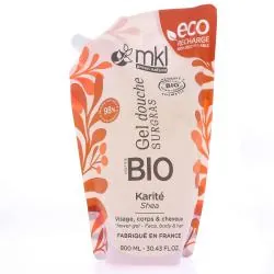 MKL Gel douche Surgras Karité Bio eco-recharge 900ml
