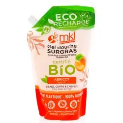MKL Gel douche abricot bio eco-recharge 900ml