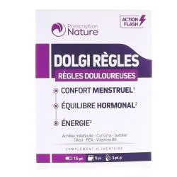 PRESCRIPTION NATURE Dolgi Règles 15 gélules