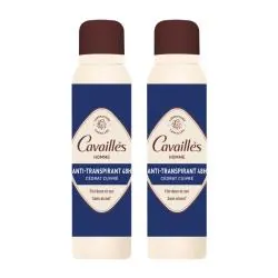 CAVAILLES Anti-transpirant Cédrat cuivré Homme 150ml lot de 2