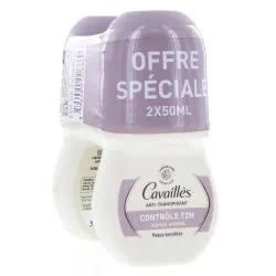 CAVAILLES Anti-transpirant Intense LP 48h 50ml lot de 2
