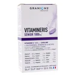GRANIONS Vitamineris Senior 1000mg 30 comprimés effervescents