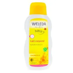 WELEDA Calendula lait corporel bébé bio flacon 200ml