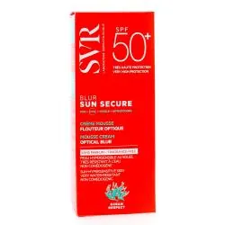 SVR Blur Sun Secure Crème mousse SPF50+ sans parfum Tube 50ml