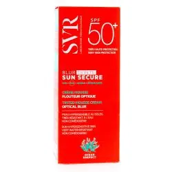 SVR Blur teinte Sun Secure Crème mousse SPF50+ Tube 50ml