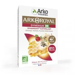 ARKOPHARMA Arkoroyal - Dynergie Boite de 20 ampoules buvables BIO