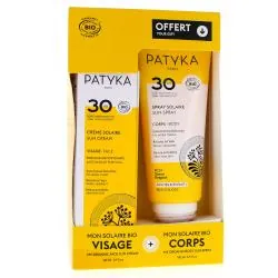 PATYKA Coffret solaire 30SPF Crème 40ml et Spray offert 100ml
