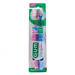 GUM Pro Sensitive Brosse à dents ultra soft x2