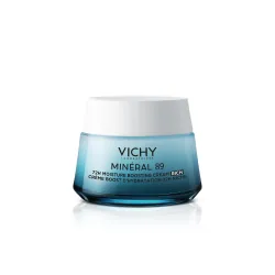 VICHY Mineral 89-Crème boost hydratation riche - Peau sèche-Pot 50ml