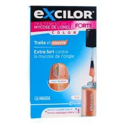 EXCILOR Traitement mycose Forte Color 30ml + Vernis nude 8ml