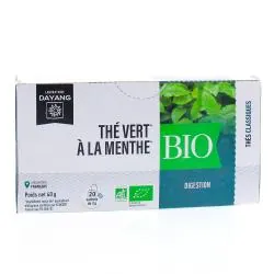 DAYANG Thé Vert à la menthe Bio x20 sachets