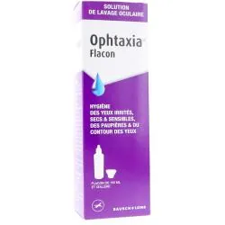 BAUSCH & LOMB Ophtaxia - Solution pour lavage oculaire Flacon 100ml