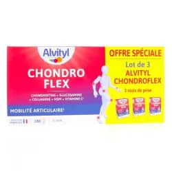 ALVITYL Bien-Etre Physique - Chondro Flex Mobilité Articulaire Lot de 3 Boites de 60 comprimés
