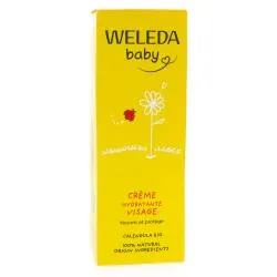 WELEDA Baby - Crème Protectrice Visage bébé bio au Calendula tube 50ml