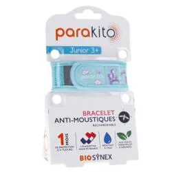 PARAKITO Bracelet Anti moustiques Junior 3+ licorne