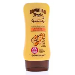 HAWAIIAN TROPIC Luminosity Protective sun lotion SPF15 Flacon 180ml