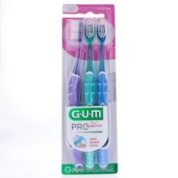 GUM Pro Sensitive Brosse à dents ultra soft x3