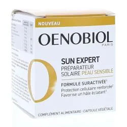 OENOBIOL Sun expert Préparateur solaire peaux sensibles x30 capsules x30 capsules