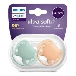 AVENT Ultra Solft sucettes 0-6 mois couleur neutre