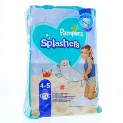PAMPERS Splashers Couches culottes de bain jetables taille 4-5 (paquet de 11)