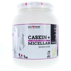 ERIC FAVRE CASEIN + Micellar Vanille 1kg (+33 shakers)