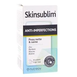 NUTREOV Skinsublim - Anti Imperfections x60 Comprimés