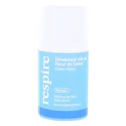 RESPIRE Déodorant Roll on Fleur coton 50ml