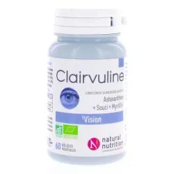 NATURAL NUTRITION Clairvuline Vision x60 gélules