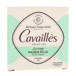 CAVAILLES Savon pain - Nettoyant Visage Solide Masque Eclat 70g