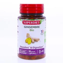 SUPERDIET Gingembre Bio 45 gélules