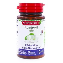 SUPERDIET Aubépine Bio 45 gélules