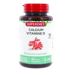 SUPERDIET Calcium et Vitamine D 150 gélules