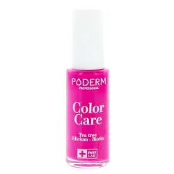 PODERM Color care - Vernis à ongles soin framboise n°599