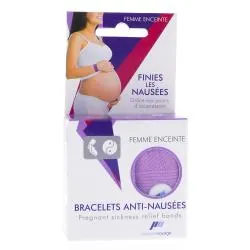 PHARMAVOYAGE Bracelets anti nausées femme enceinte x2