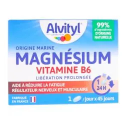 ALVITYL Stress & Sommeil - Magnésium Vitamine B6 45 comprimés