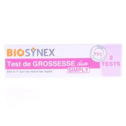 BIOSYNEX Test de Grossesse duo
