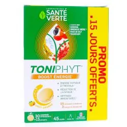SANTE VERTE Toniphyt Boost Energie 30 comprimés effervescents
