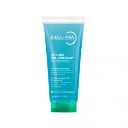 BIODERMA Sébium - gel moussant nettoyant purifiant tube 200ml