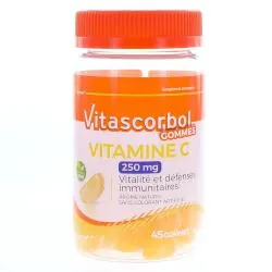 VITASCORBOL Vitamine C 250mg x45 gommes