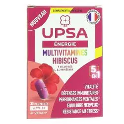 UPSA Energie Multivitamines Hibiscus x30 comprimés