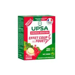 UPSA Énergie - Booster Effet coup de fouet x20 comprimés effervescents