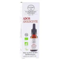 ELIXIRS & CO Fleurs de bach Ados bio 20ml